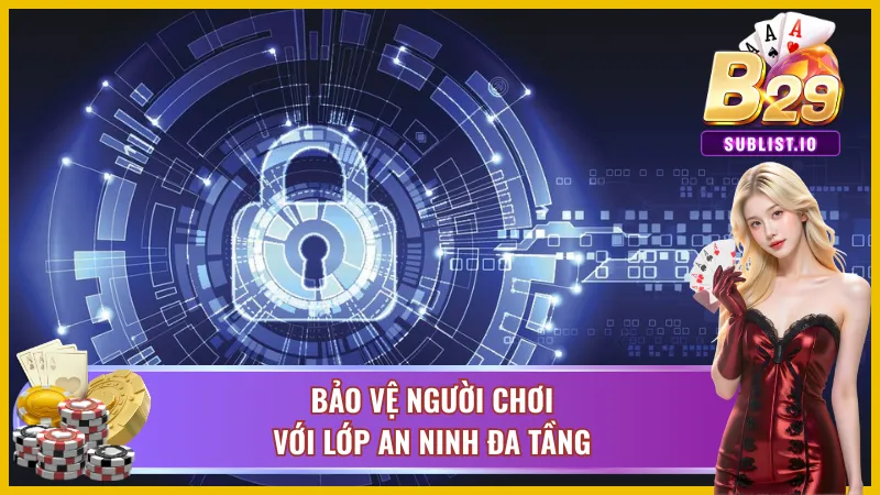 Bảo vệ người chơi với lớp an ninh đa tầng